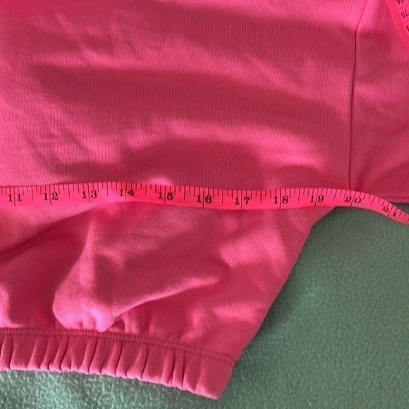NWOT Naked Wardrobe Pink Cropped Hoodie, Size Small. - Picture 4 of 5